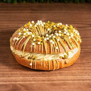 Roscón Pequeño de Pistacho Ibérico y Chocolate Blanco - Pequeño