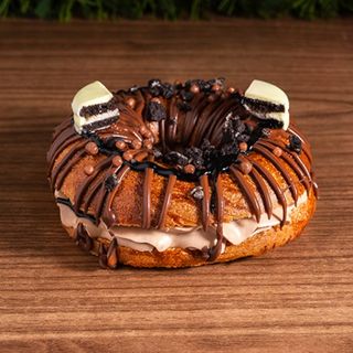 Roscón Pequeño de Chocolate con Avellana y Oreo - Pequeño