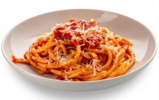 Spaghetti Blanco Amatriciana
