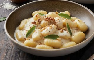 Gnocchi Con Hongos