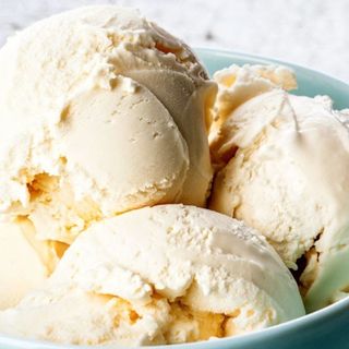 Helado de vainilla