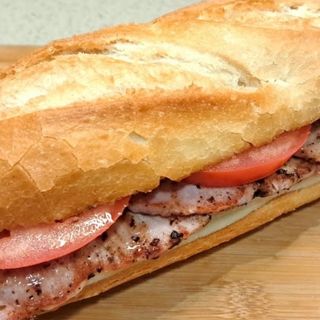 Bocata de lomo de cerdo