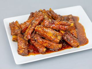 Costillas agridulces