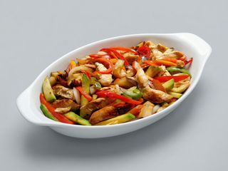 Pollo con verduras