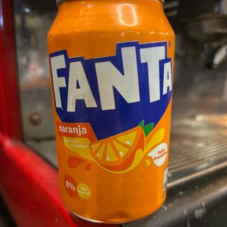 Bebidas latas fanta