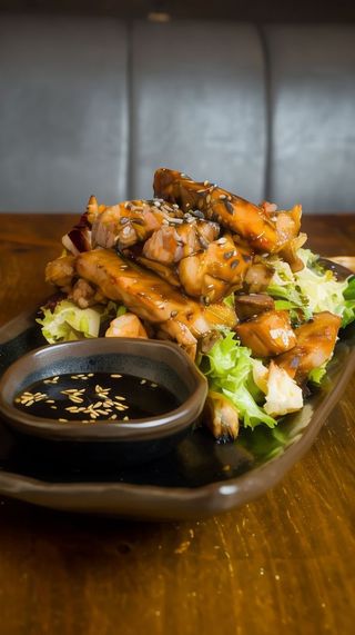 Ensalada Teriyaki