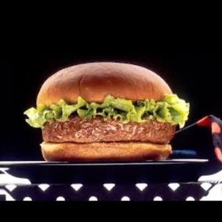 Menú de hamburguesa