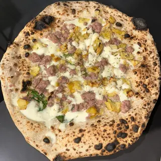 Pizza maremmana (36 x 36 cm.)