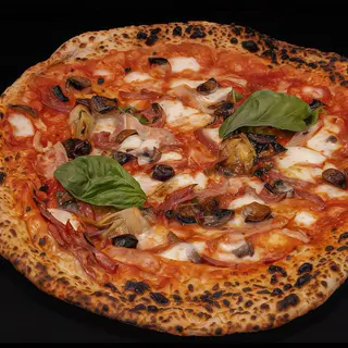Pizza capricciosa (36x36 cm)