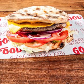HamburguesaMega Naan (180 G.)