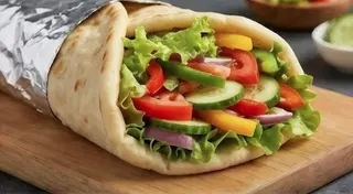 Menú Naan Vegetal