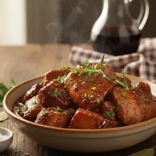 Lomo en salsa