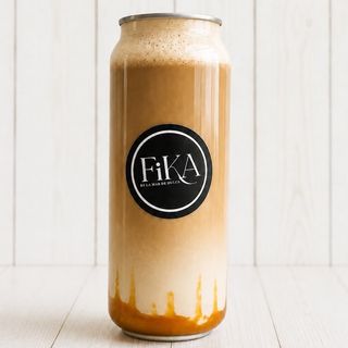 Ice caramel latte