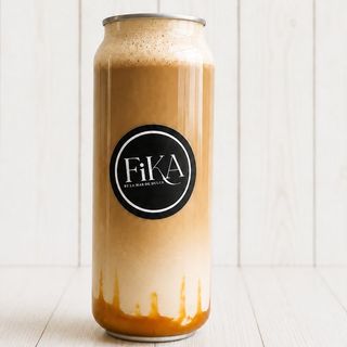 Ice caramel latte