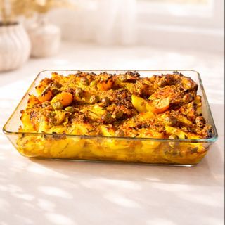 Tajine de pollo con aceitunas y limón