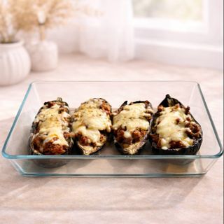 Berenjenas rellenas con carne