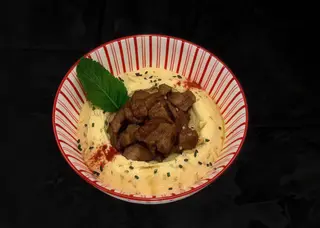 Hummus shawarma