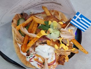 Gyros fingers de pollo