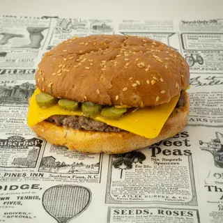 Hamburguesa simple queso