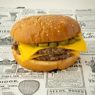 Hamburguesa doble queso