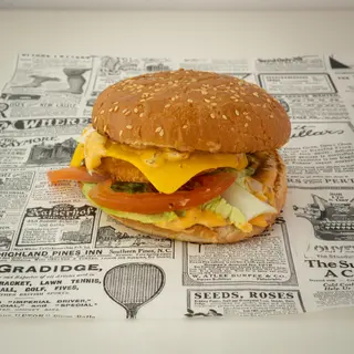 Hamburguesa simple chicken
