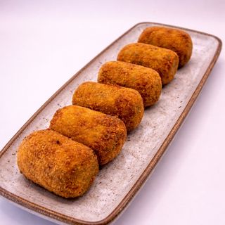 Croquetas de calabacín, trufa y parmesano