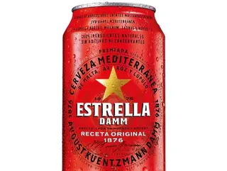 Cerveza Estrella Damm Lata 330ml.