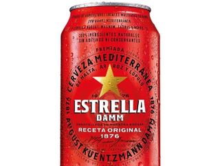 Cerveza Estrella Damm Lata 330ml.