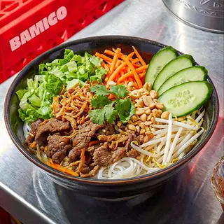 Bo Bun (Fideos de Arroz con Ternera)