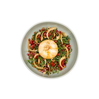 Burrata con tomates