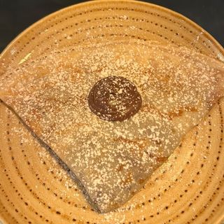 Crepe De Matcha Con Nutella