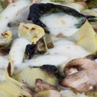 PIZZA VEGETAL + PATATAS + REFRESCO