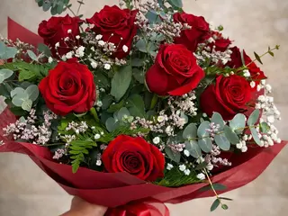 Ramo 9 Rosas rojas