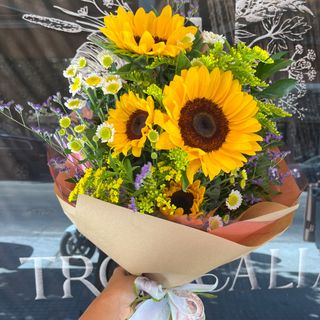 Ramillete Alargado de Girasoles.