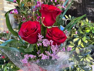 Ramillete 3 Rosas rojas