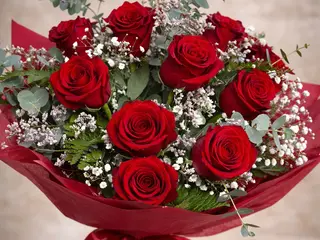 Ramo 12 Rosas rojas