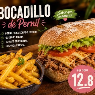 Bocadillo de pernil