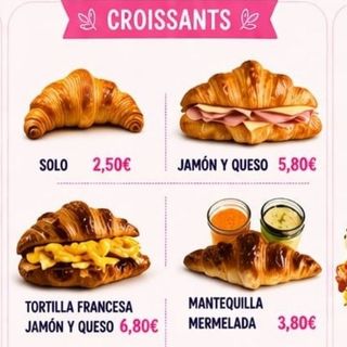 Croissant Jamón y queso