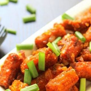 194. Babycorn Manchurian (V)