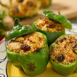 270. Stuffed Capsicum (G-VO)