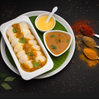 33. Mini (14 nos) Ghee Sambar Idly(G)