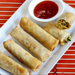 25. Vegetable Spring Roll (V)