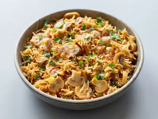 288. Mushroom Pulao (G-VO)