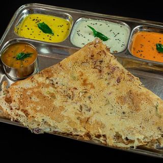 60. Onion Rava Dosa (V)