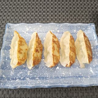 22. GYOZA DE CARNE A LA PLANCHA  X5