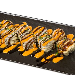 170.HOSOMAKI  SALMÓN TEMPURA X8