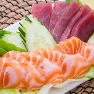 183.SASHIMI DE SALMÓN Y ATÚN X10