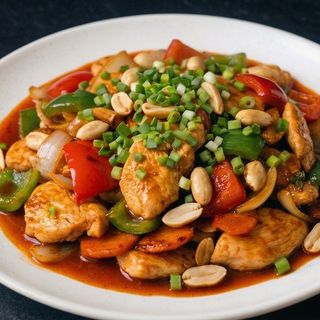 96. POLLO CON ALMENDRAS SALTEADAS