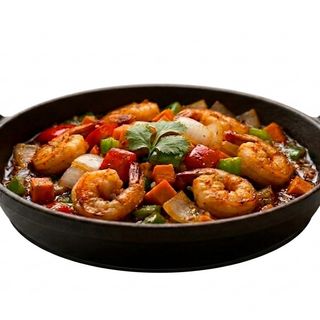 104. GAMBAS SHACHA EN CAZUELA