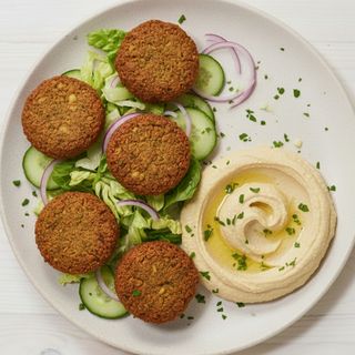 Tapa De Falafel Casero